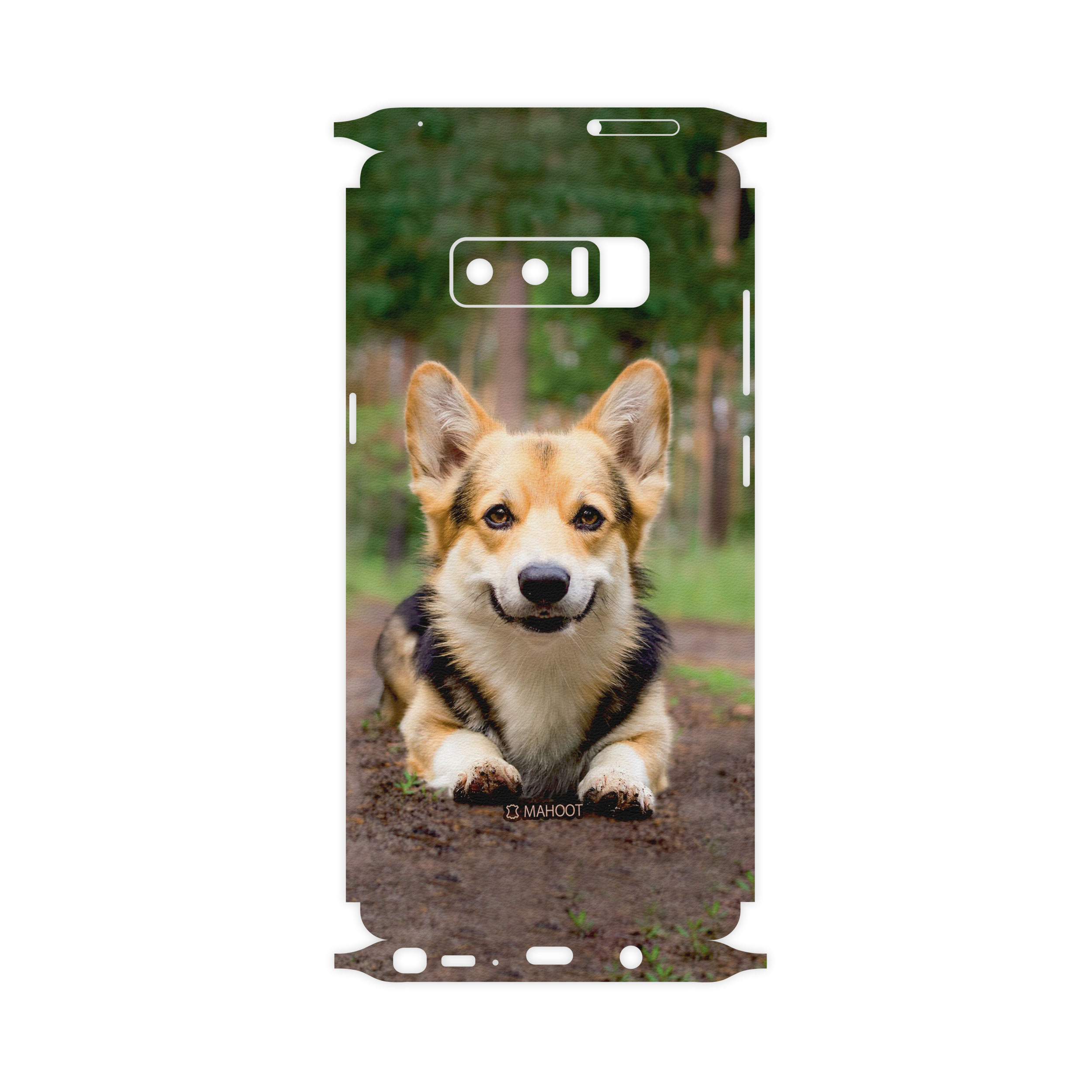 برچسب پوششی ماهوت مدل Dog-2-FullSkin مناسب برای گوشی موبایل سامسونگ Galaxy Note8