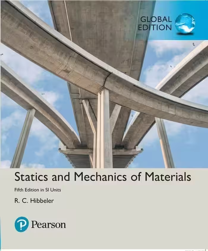 󾕇 دانلود کتاب Statics and Mechanics of Materials - Global Edition, 5th ed, 2018 - دانلود کتاب های دانشگاهی