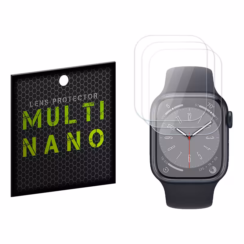 محافظ صفحه نمایش مولتی نانو مدل X-S3T مناسب برای ساعت هوشمند اپل Watch Series 8 41mm بسته سه عددی | کالا برتری