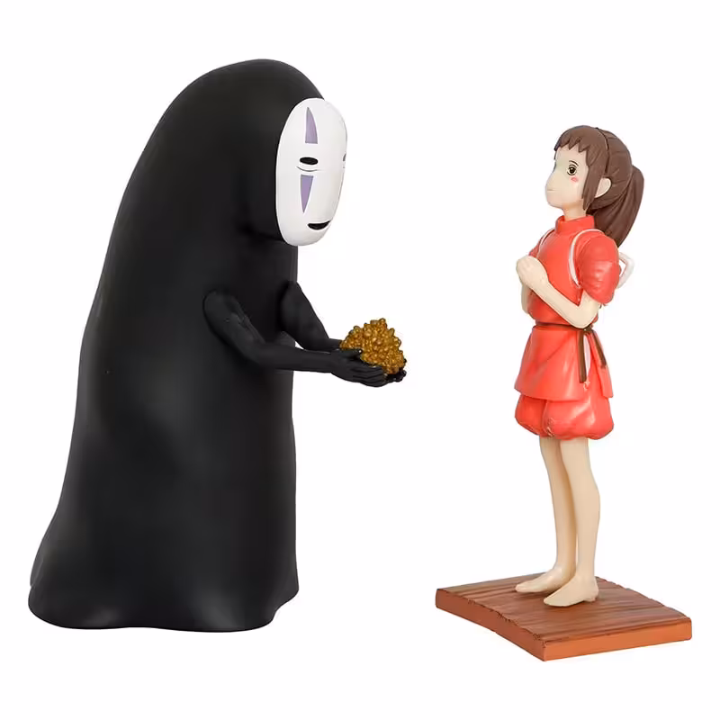 فیگور شهر اشباح Spirited Away مجموعه 2 عددی