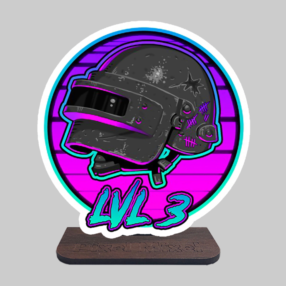 استند رومیزی پیکسل میکسل مدل کلاه پابجی