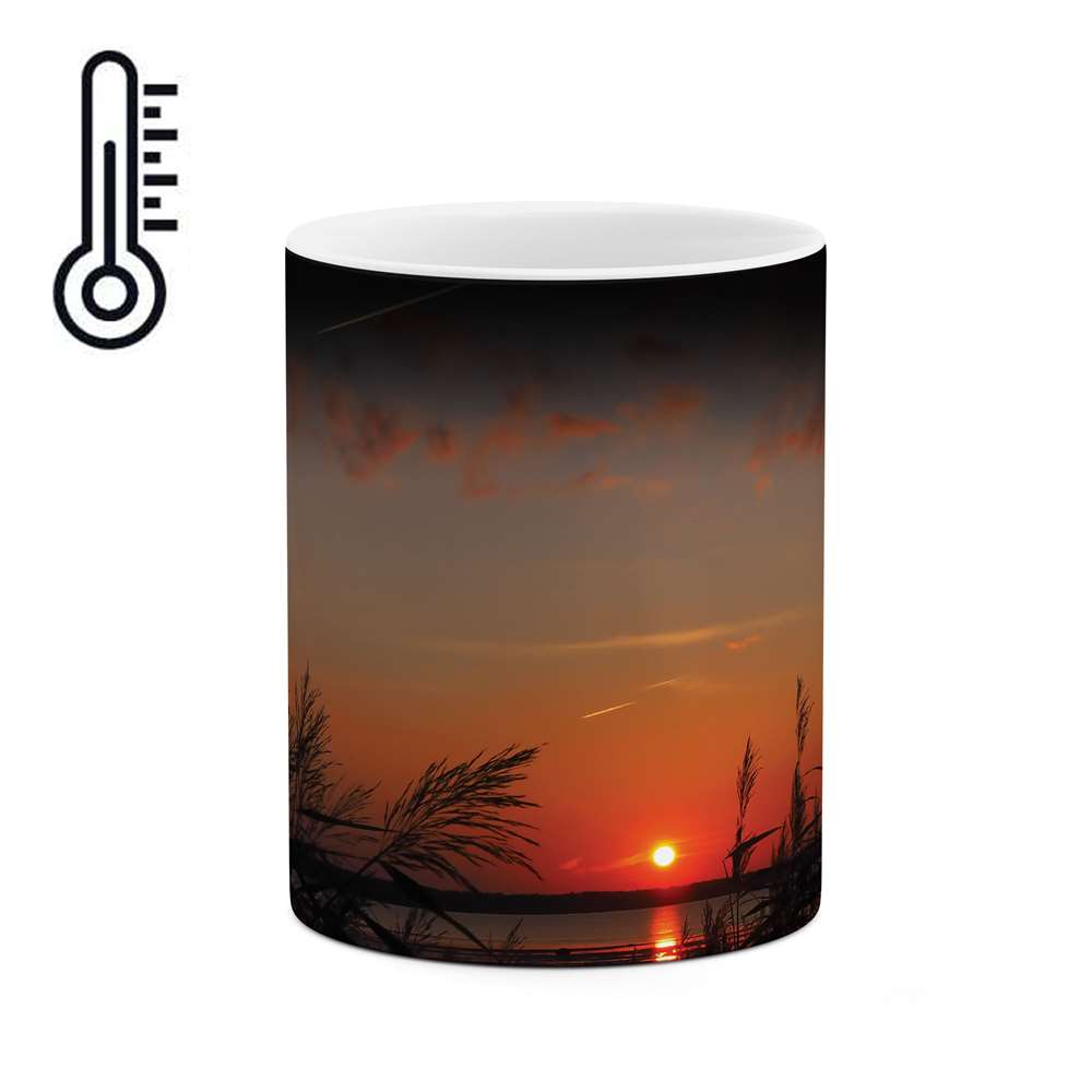 ماگ حرارتی طرح غروب مدل mgph01760