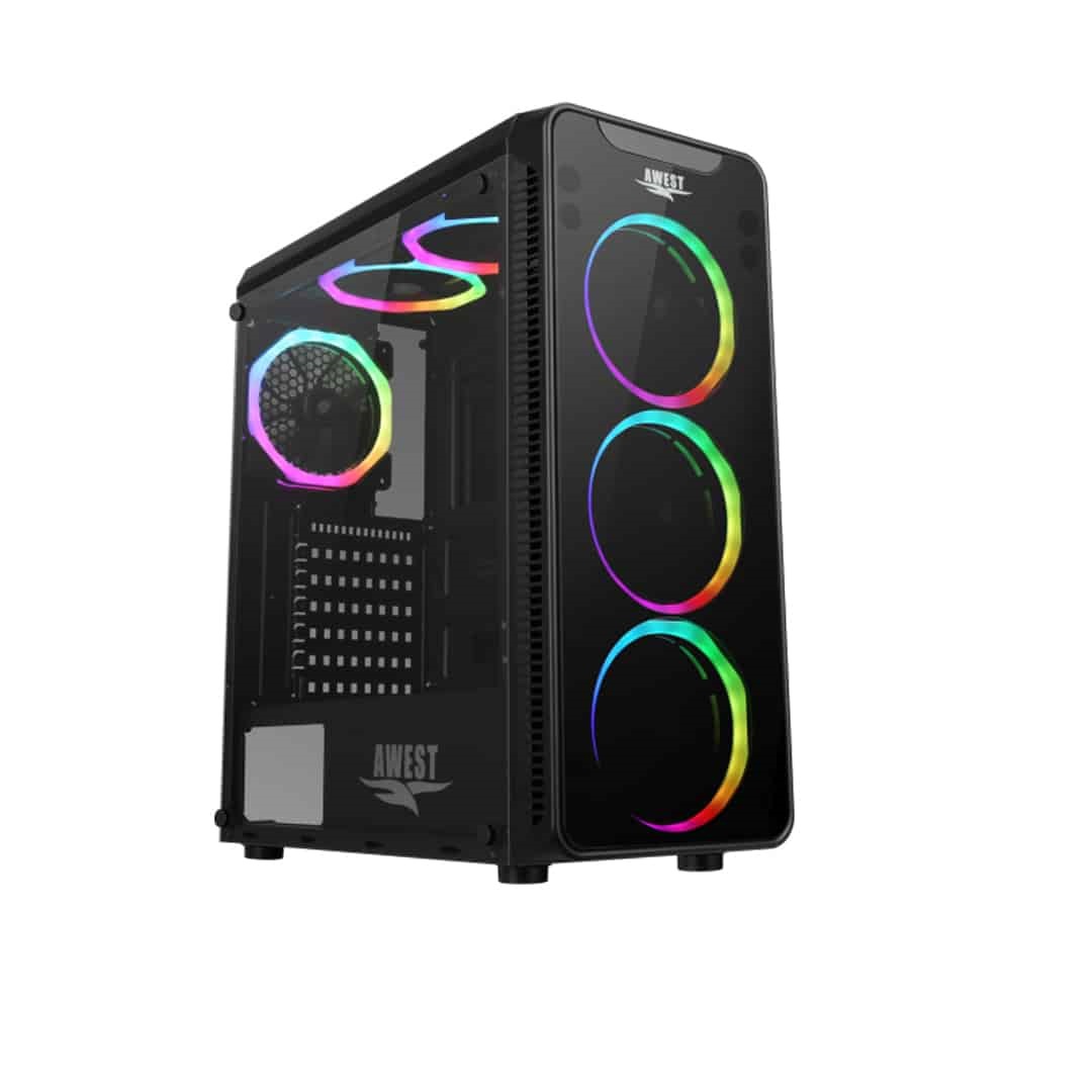 کیس کامپیوتر AWEST مدل GT-AV05-BG ARGB