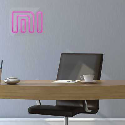 چراغ دیواری نئون دیزاین طرح Xiaomi-GL_PN