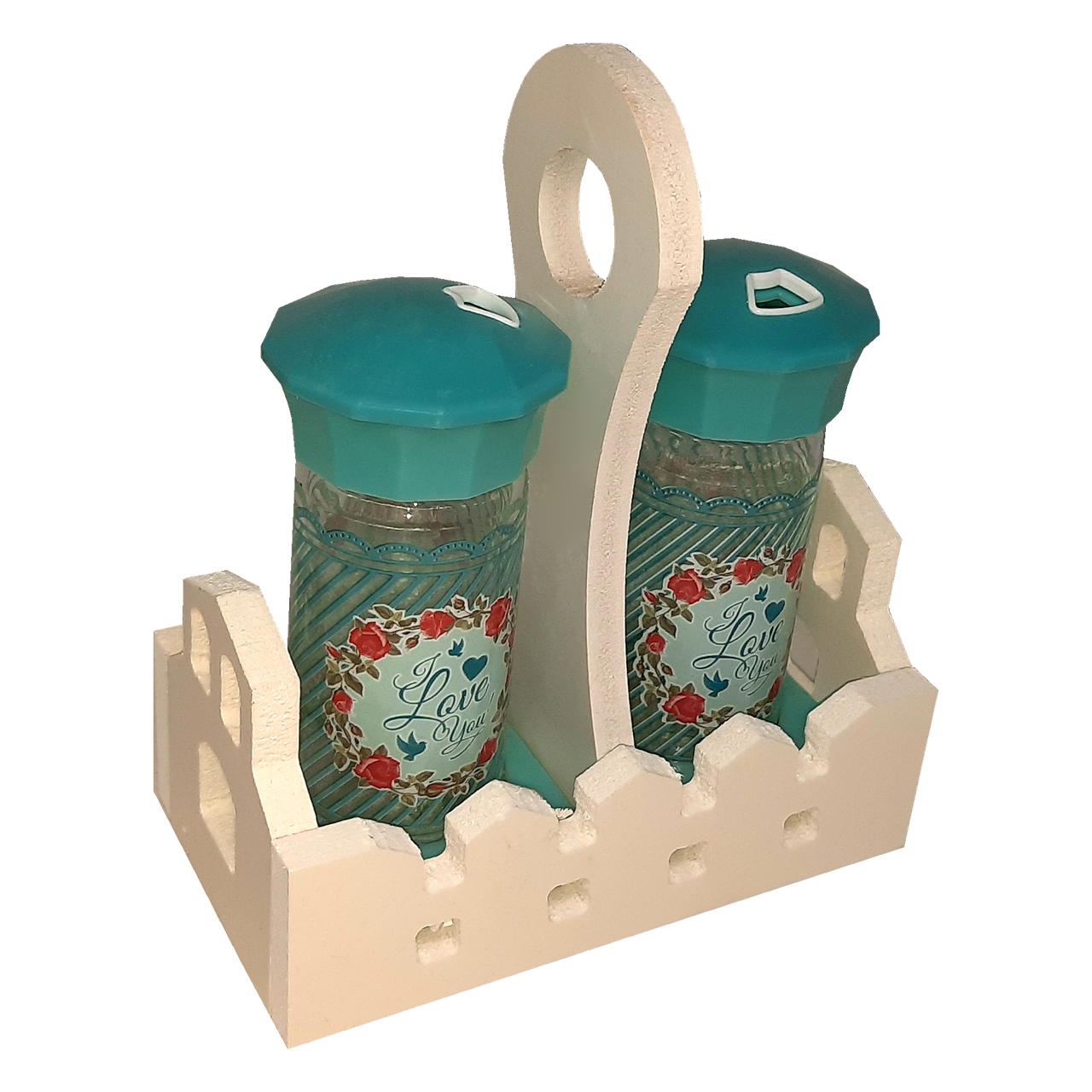 ست جای ادویه 2 پارچه کد GLG-1006