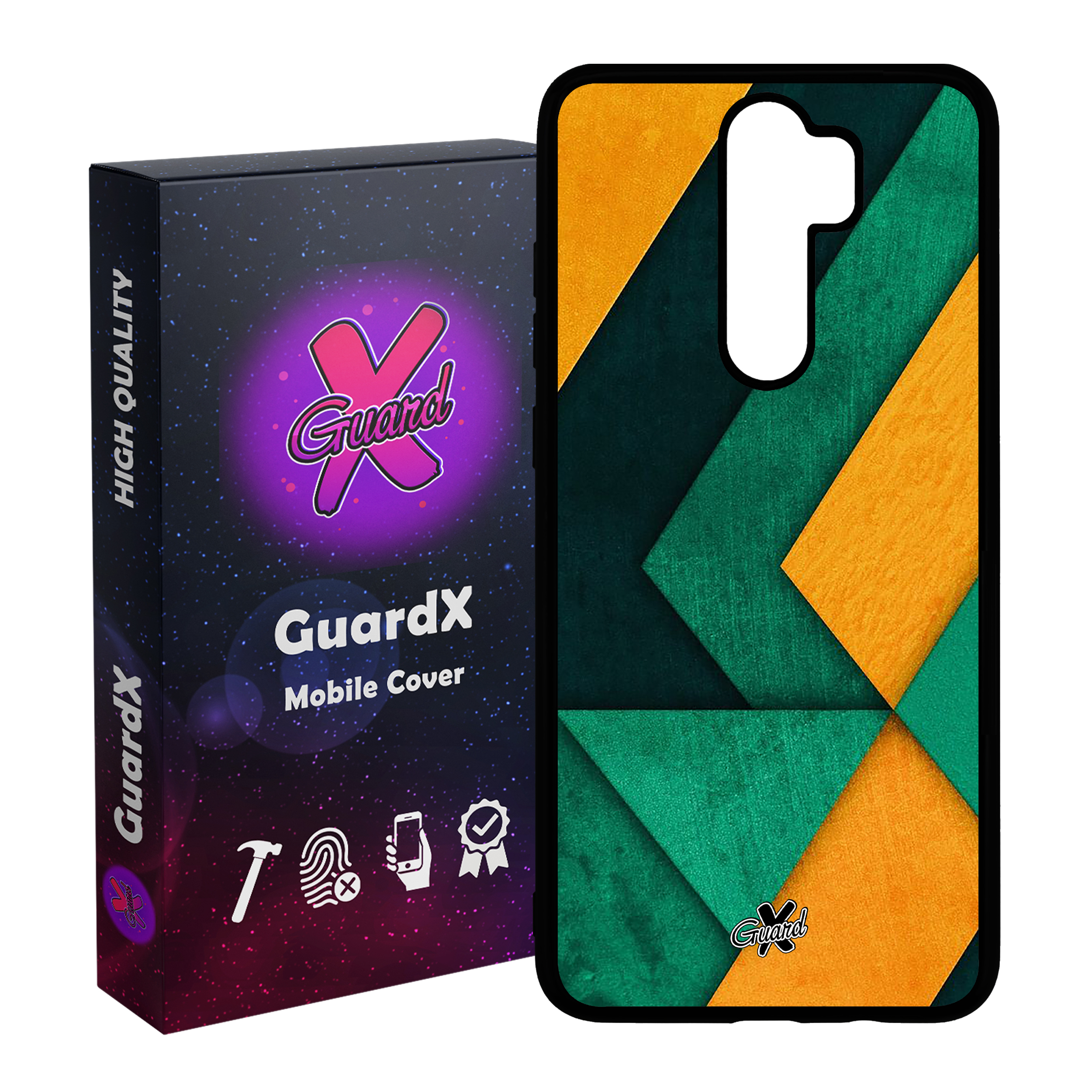 کاور گارد ایکس طرح Shape مدل Glass10329 مناسب برای گوشی موبایل شیائومی Redmi Note 8 Pro