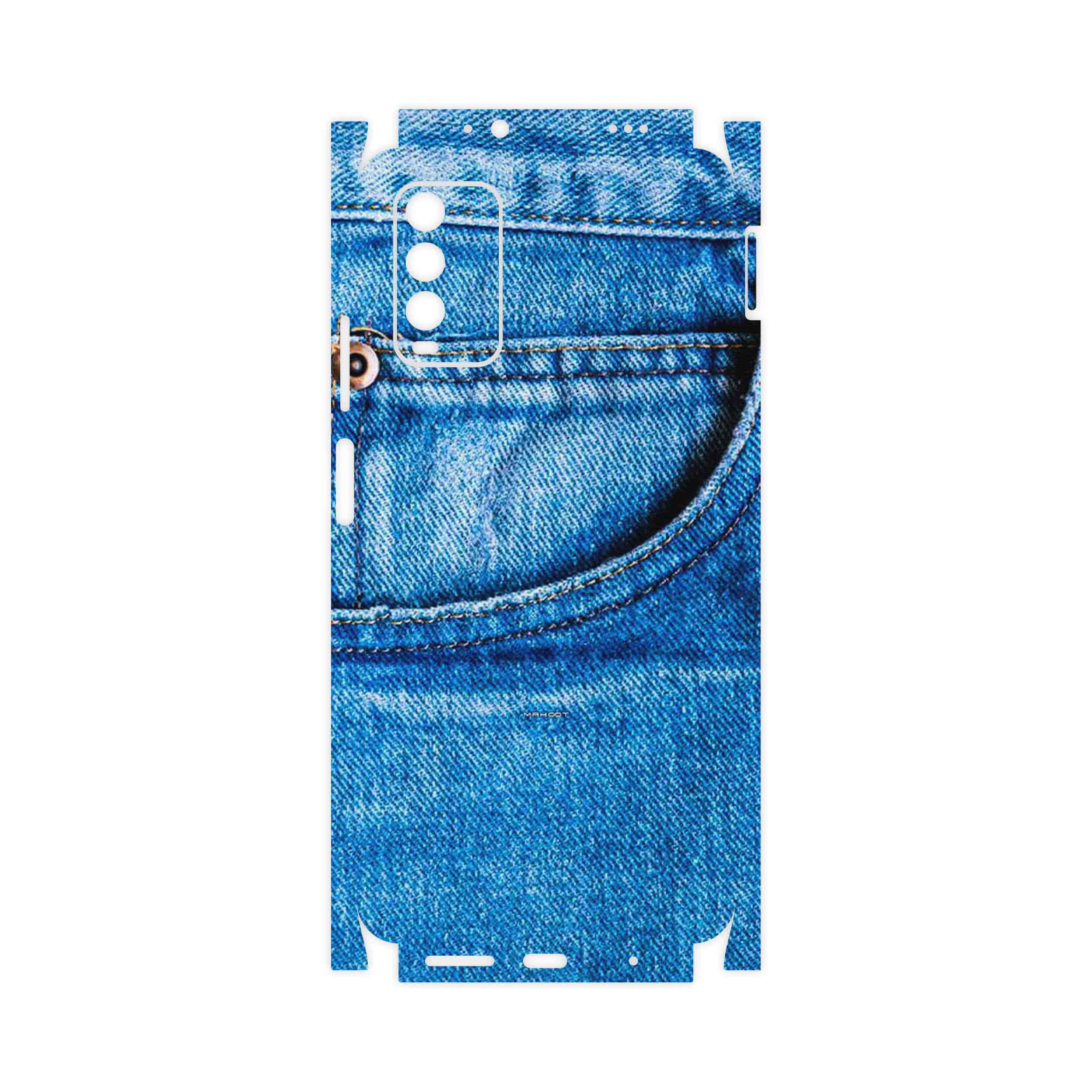 برچسب پوششی ماهوت مدل Fabric Texture 7-FullSkin مناسب برای گوشی موبایل شیائومی Redmi Note 9 4G