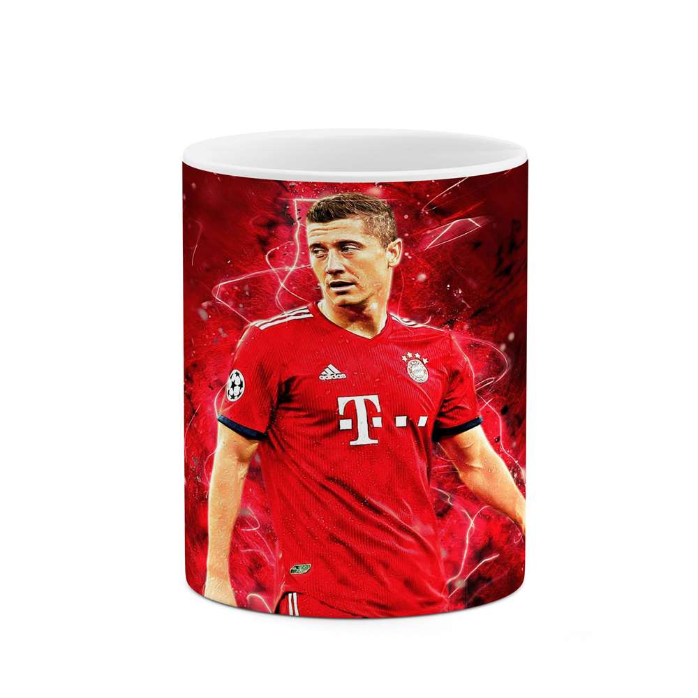 ماگ طرح فوتبالیست Robert Lewandowski مدل mgp12906