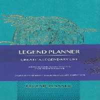 دفتر برنامه ریزی (پلنر لجند LEGEND PLANNER،آبی)