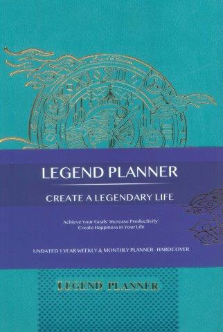 دفتر برنامه ریزی (پلنر لجند LEGEND PLANNER،آبی)