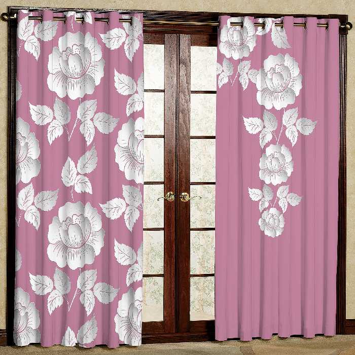  پرده مدل هازان چاپی طرح k02 سایز 280x140 سانتی متر