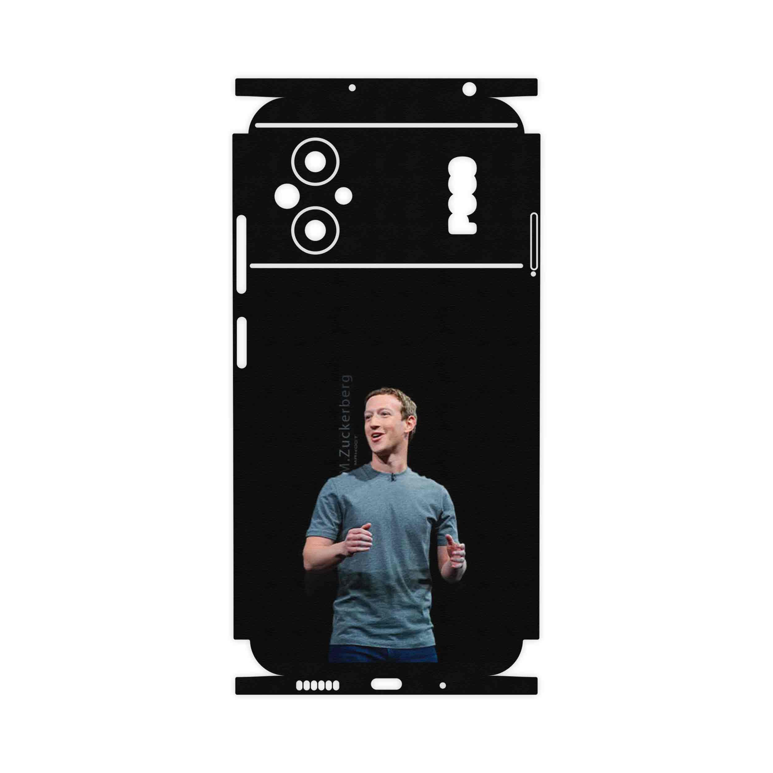 برچسب پوششی ماهوت مدل Mark_Zuckerberg-FullSkin مناسب برای گوشی موبایل شیائومی Poco M5