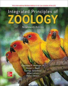 خرید و دانلود نسخه کامل کتاب ISE Integrated Principles of Zoology (19th Edition) - Pdf