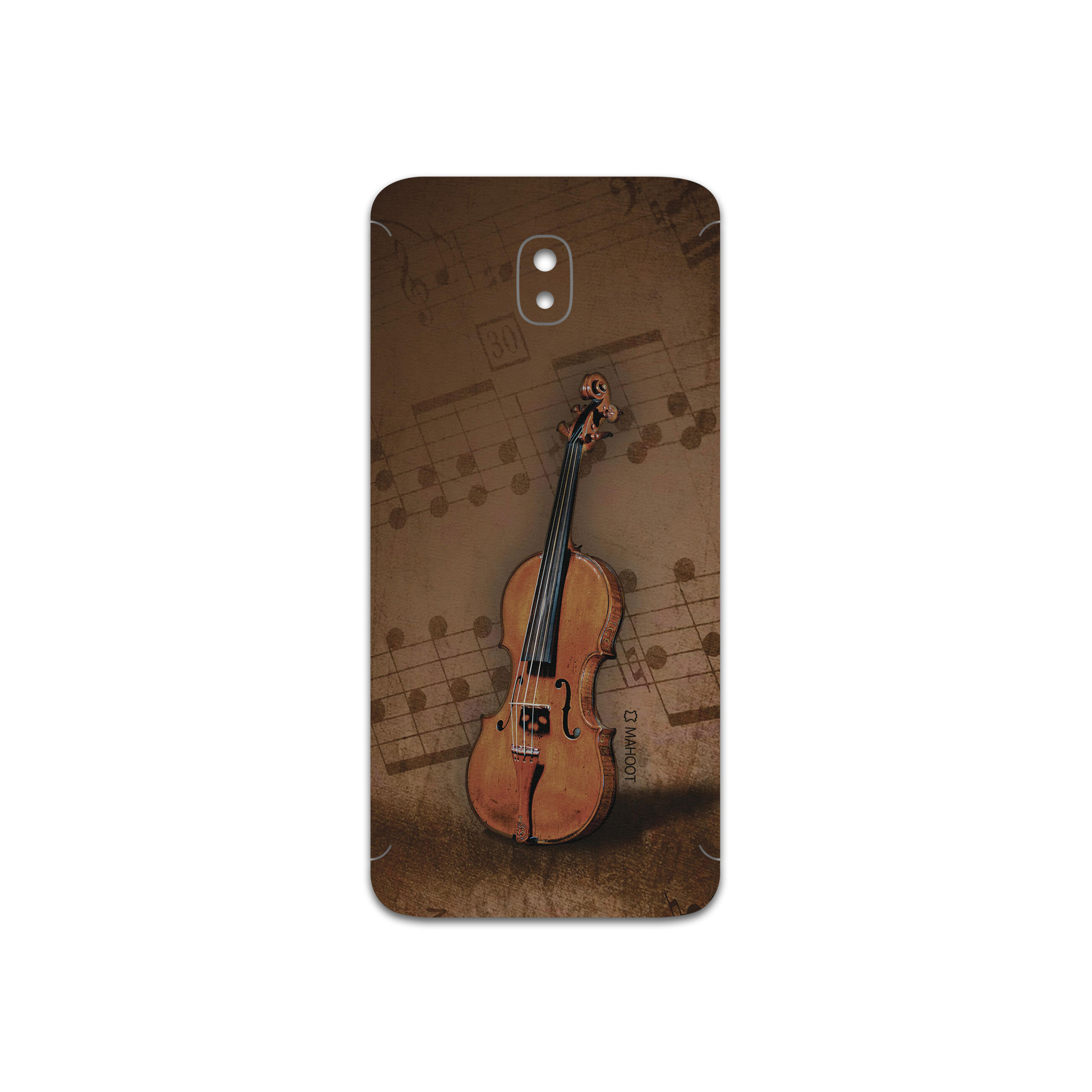 برچسب پوششی ماهوت مدل Violin-Instrument مناسب برای گوشی موبایل سامسونگ Galaxy J7 Pro