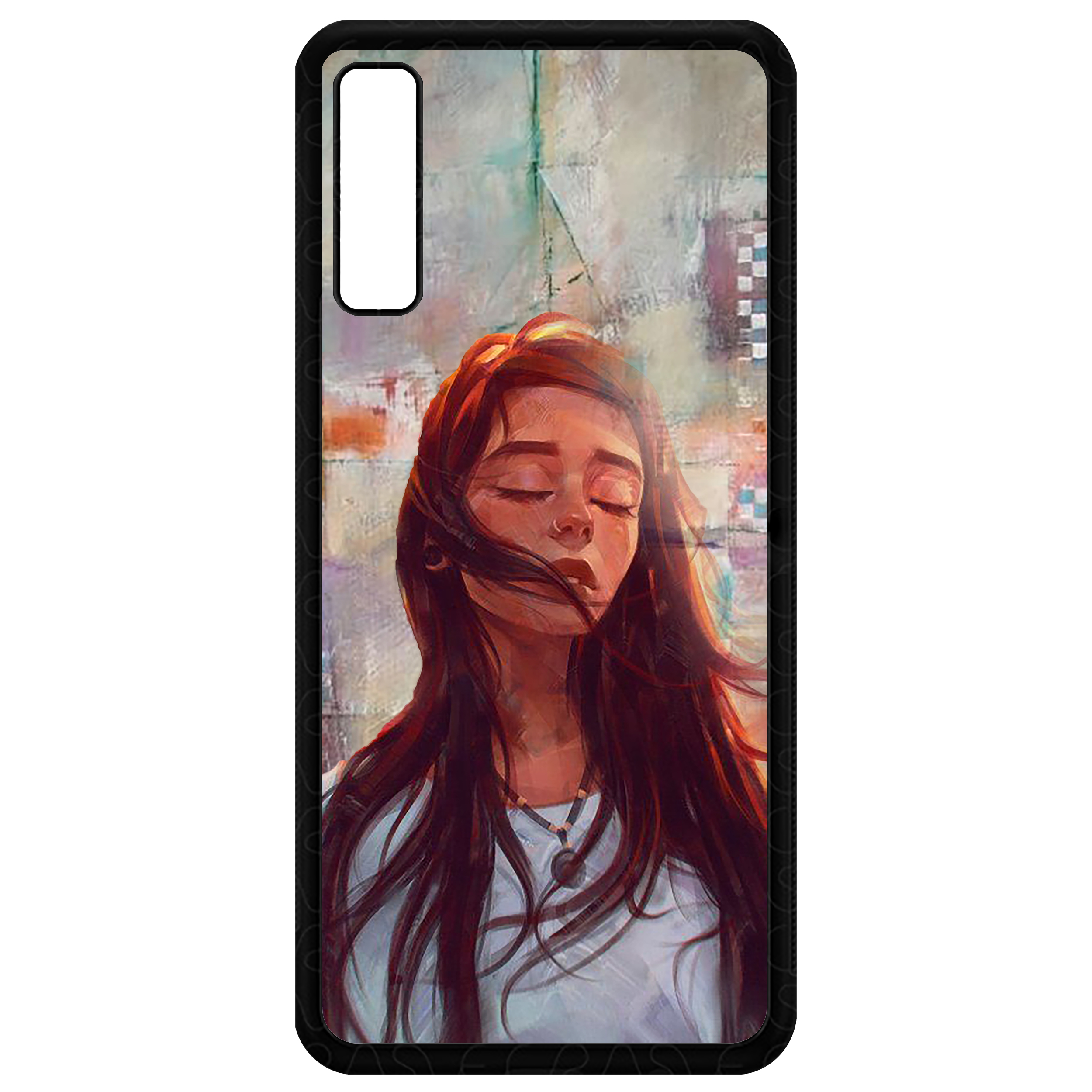 کاور طرح Girl مدل CHL50382 مناسب برای گوشی موبایل سامسونگ Galaxy A30s / A50 / A50s