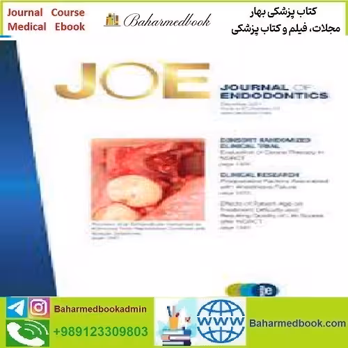 Journal of Endodontics Volume 47 Issue 1 to 12 2021 TRUE PD