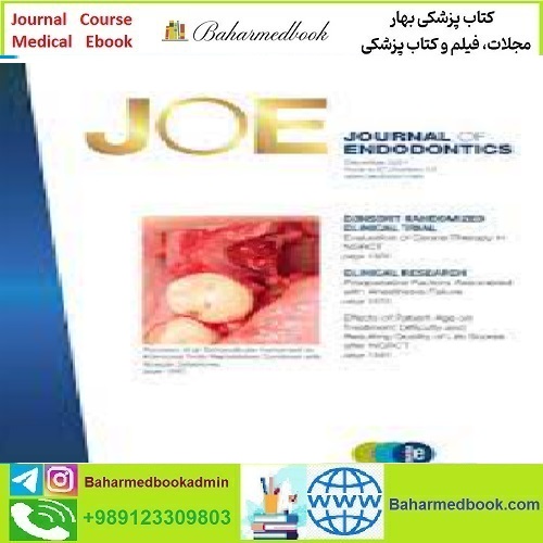 Journal of Endodontics Volume 47 Issue 1 to 12 2021 TRUE PD