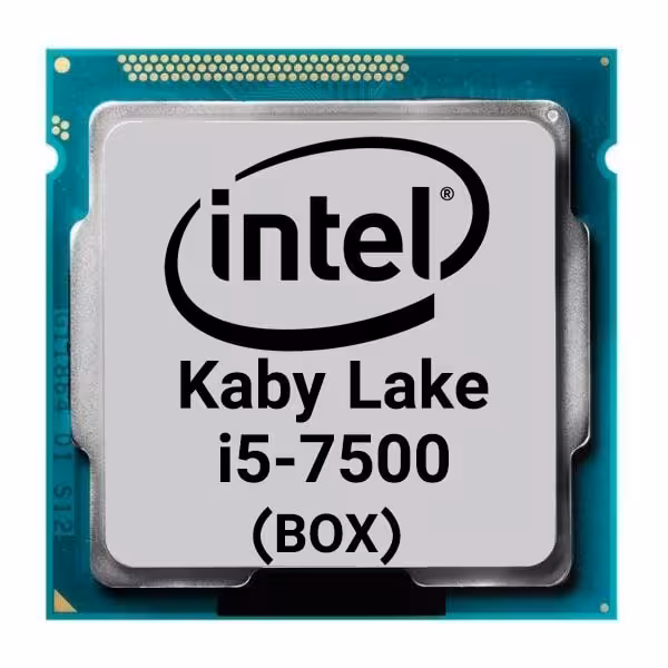 پردازنده اینتل Core i5 7500 باکس
