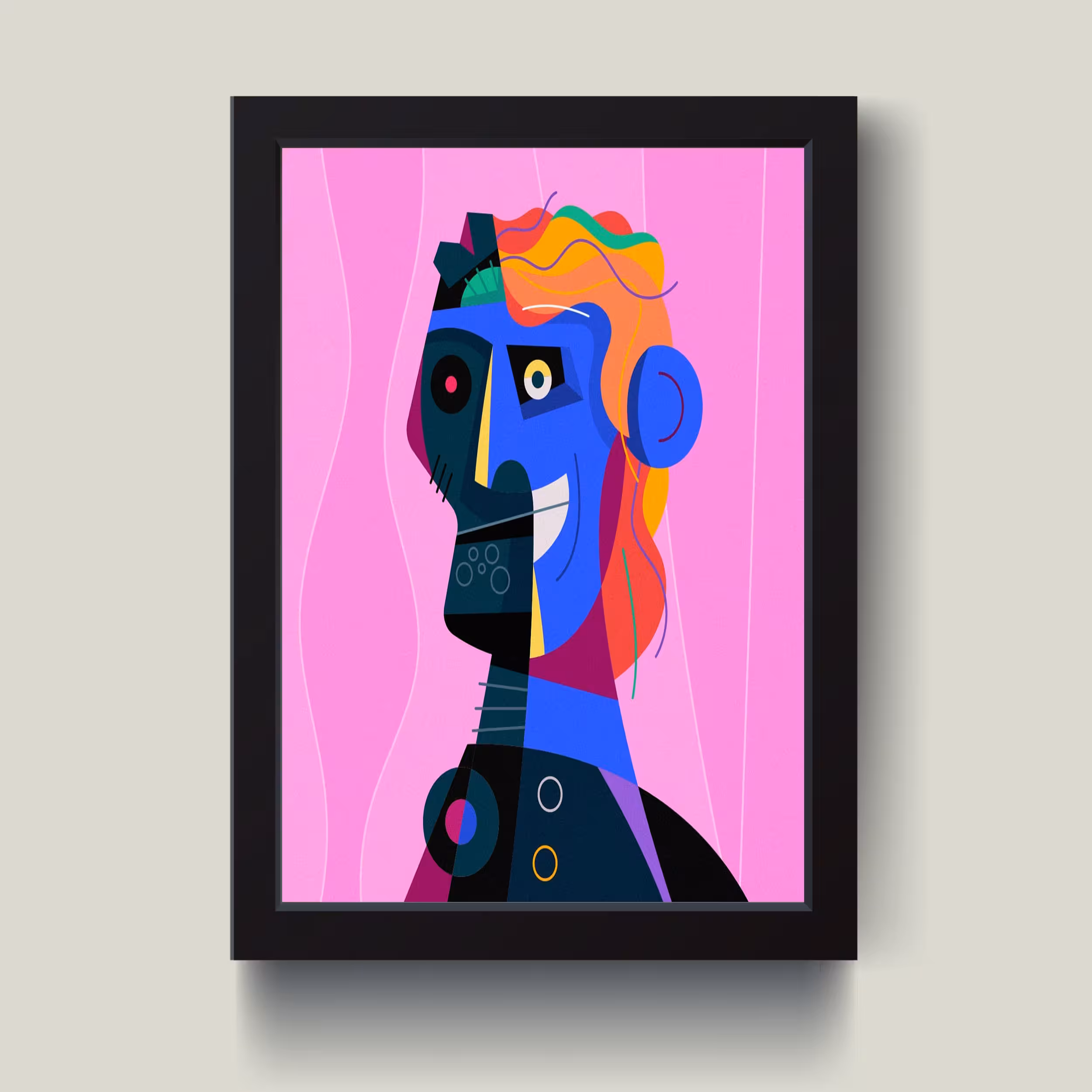 تابلو مدل دکوراتیو Digi art کد G15-03