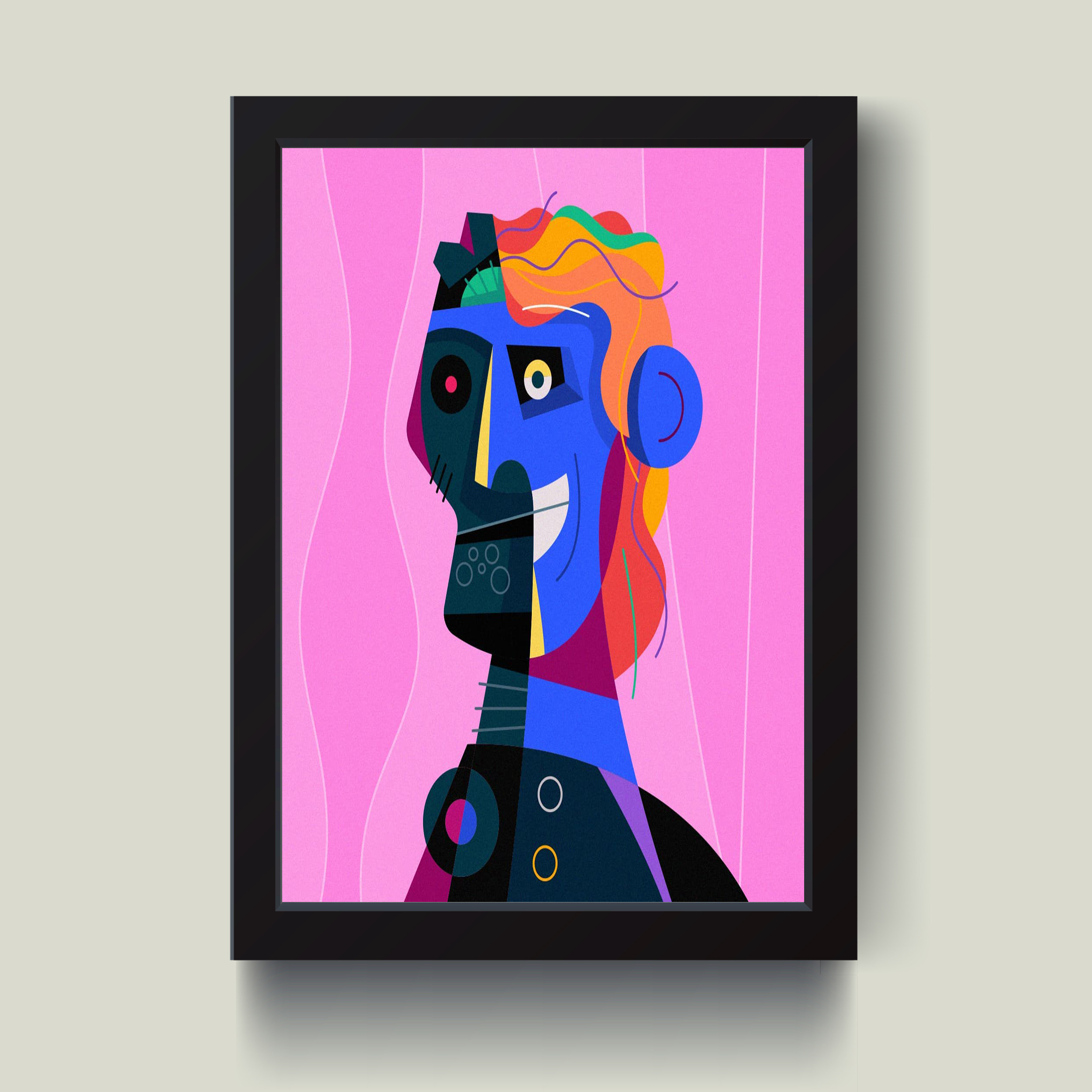 تابلو مدل دکوراتیو Digi art کد G15-03