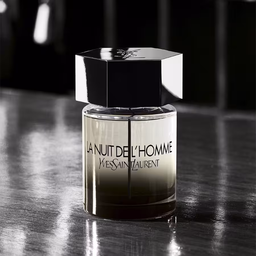 عطر اسانس ایو سن لورن لانویت دی الهوم Yves Saint Laurent La Nuit de l Homme حجم 10 میل