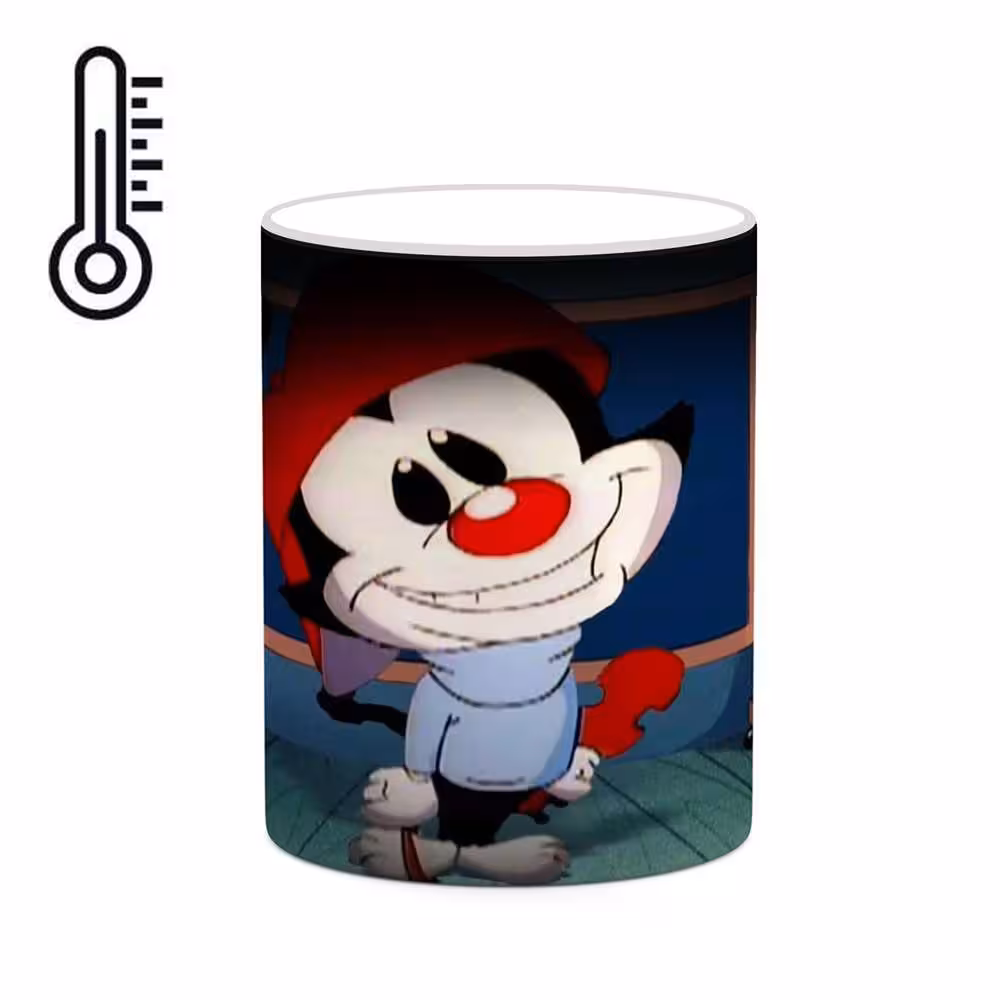 ماگ حرارتی کاکتی طرح کارتون Animaniacs مدل mgh22146