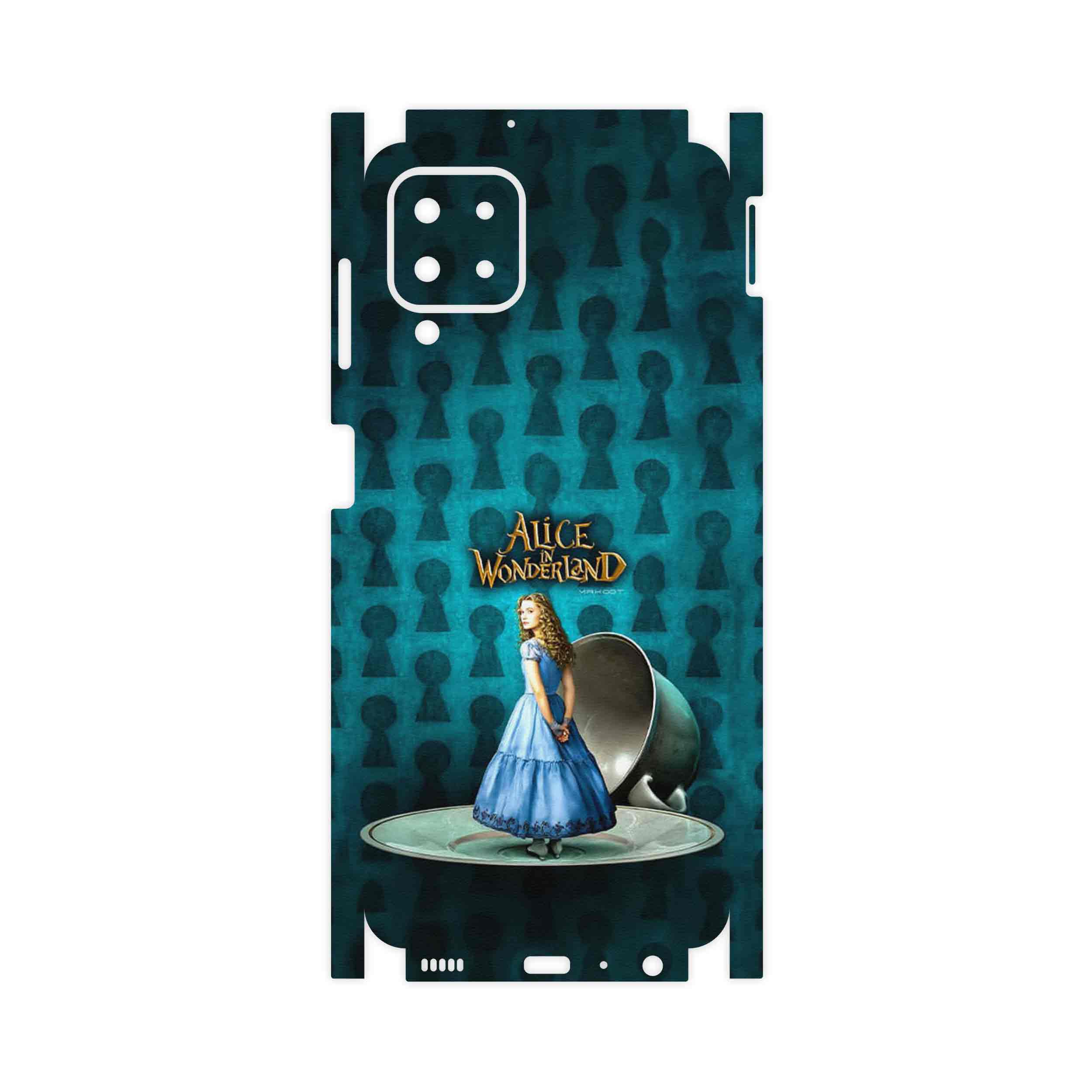 برچسب پوششی ماهوت مدل Alice in Wonderland-FullSkin مناسب برای گوشی موبایل سامسونگ Galaxy A22 4G