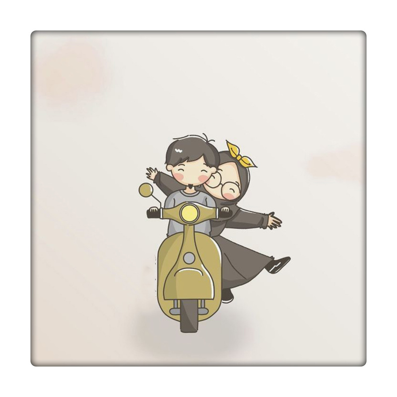 کاشی طرح عاشقانه مذهبی کد 8734710