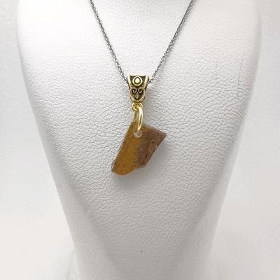 گردنبند جاسپر یا ژاسپر طبیعی ع1460