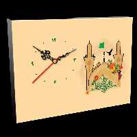 ساعت رومیزی نقاشی امام رضا مدل 2K4