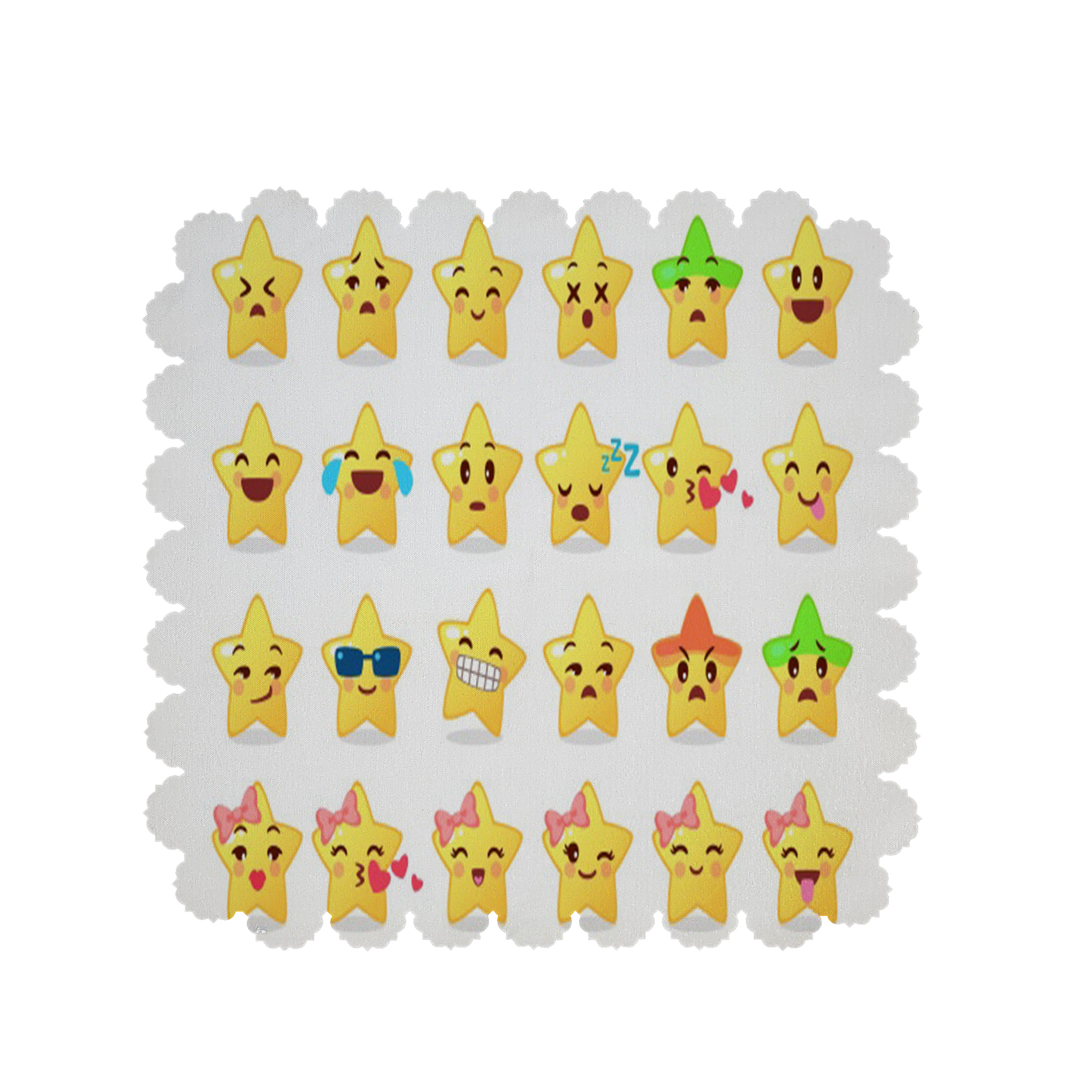   رومیزی طرح ستاره کد 8023B