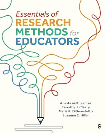 خرید و دانلود نسخه کامل کتاب Essentials of Research Methods for Educators -   Pdf