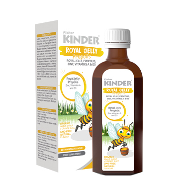 شربت کیندر رویال ژلی فیشر کیندر