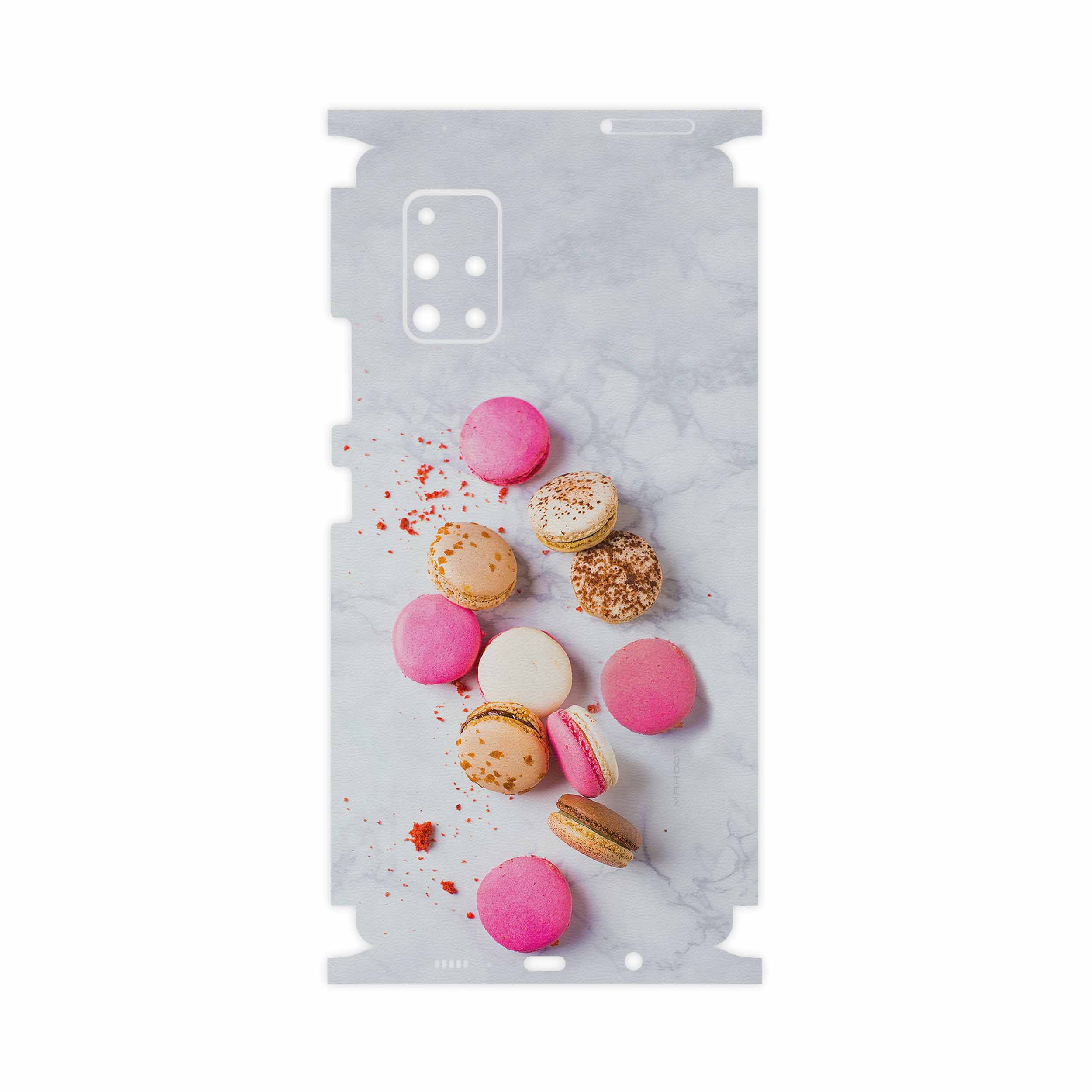 برچسب پوششی ماهوت مدل Macaron cookie-FullSkin مناسب برای گوشی موبایل سامسونگ Galaxy A71 5G
