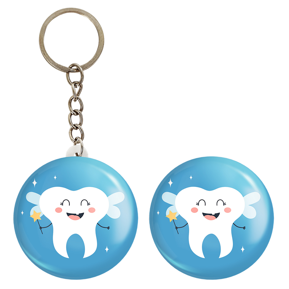 پیکسل خندالو مدل جشن دندونی پسرونه کد 10942 به همراه جاکلیدی