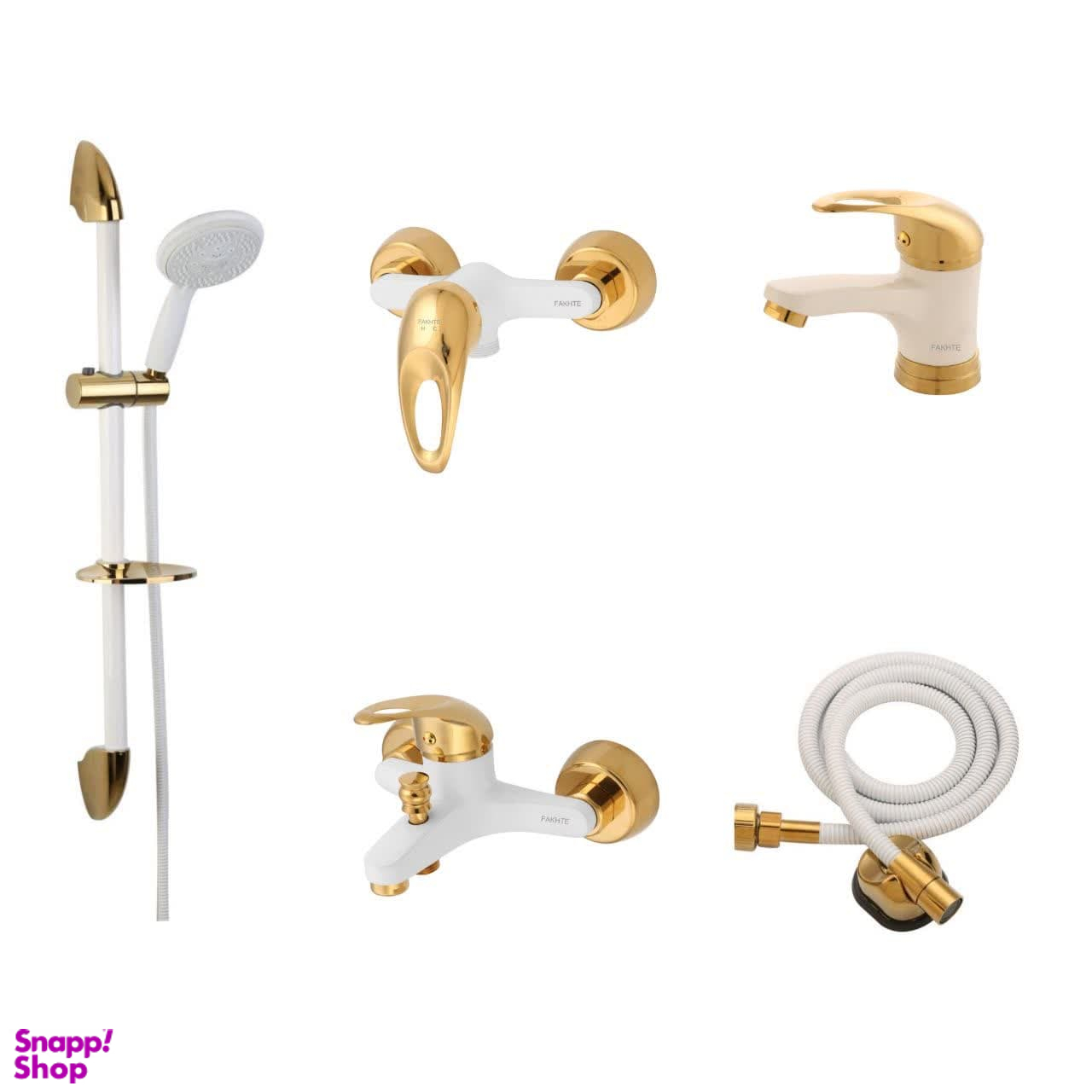 ست شیرآلات فاخته مدل اورانوس کد ST مجموعه 5 عددی