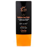 کرم ضد آفتاب اوتی SPF 43 سری Defense Sun Fluid حجم 50 میلی لیتر
