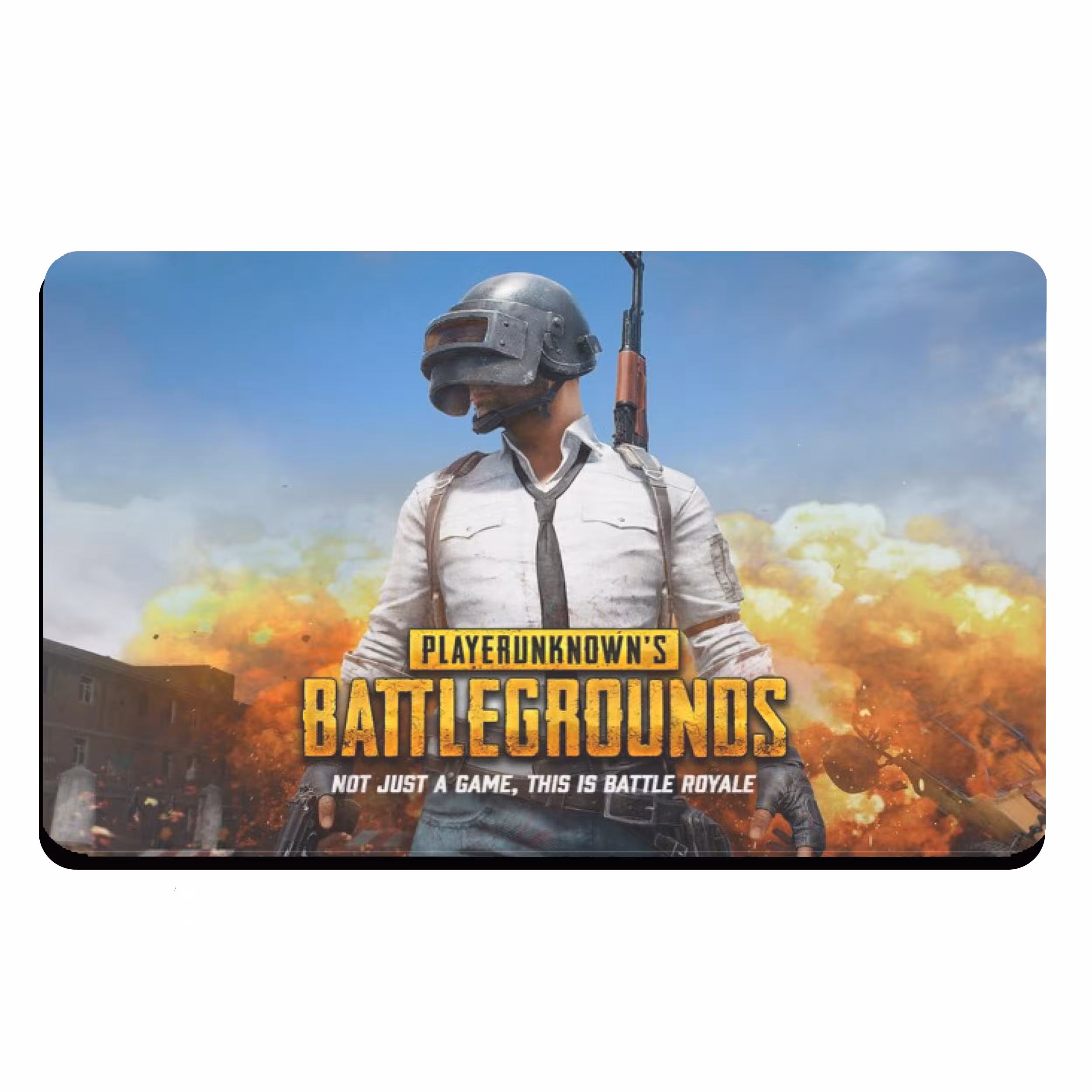 ماوس پد مخصوص بازی طرح PUBG مدل MOUB-531