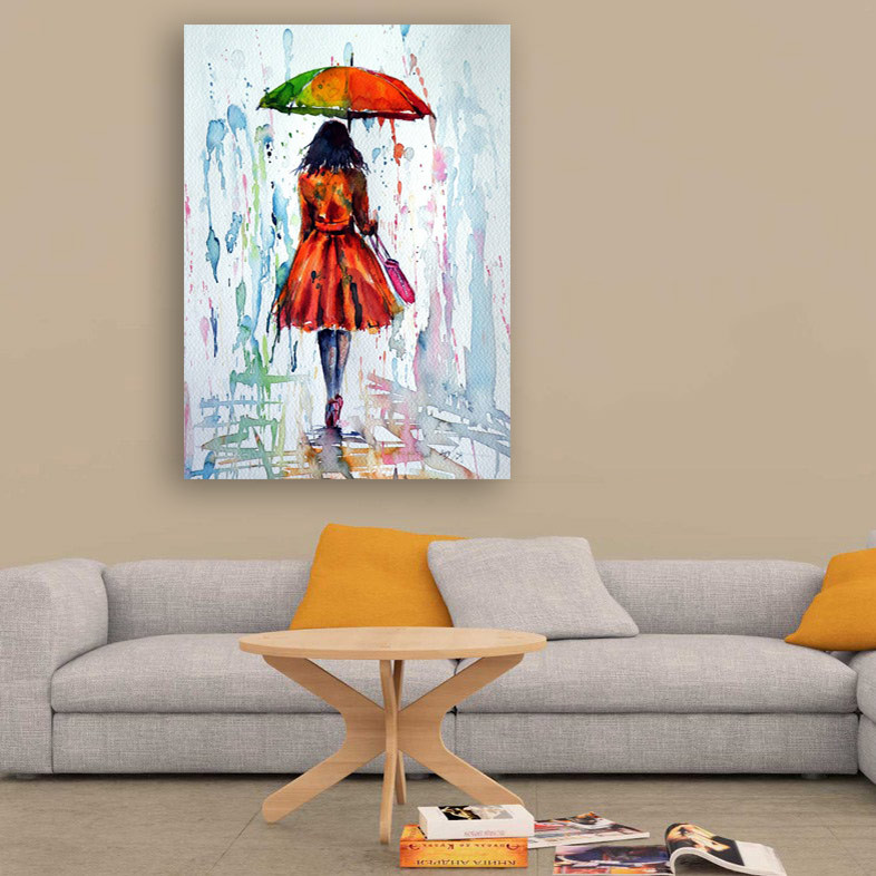 تابلو شاسی گالری استاربوی طرح چتر مدل Amazing 31 | دنیای قاب