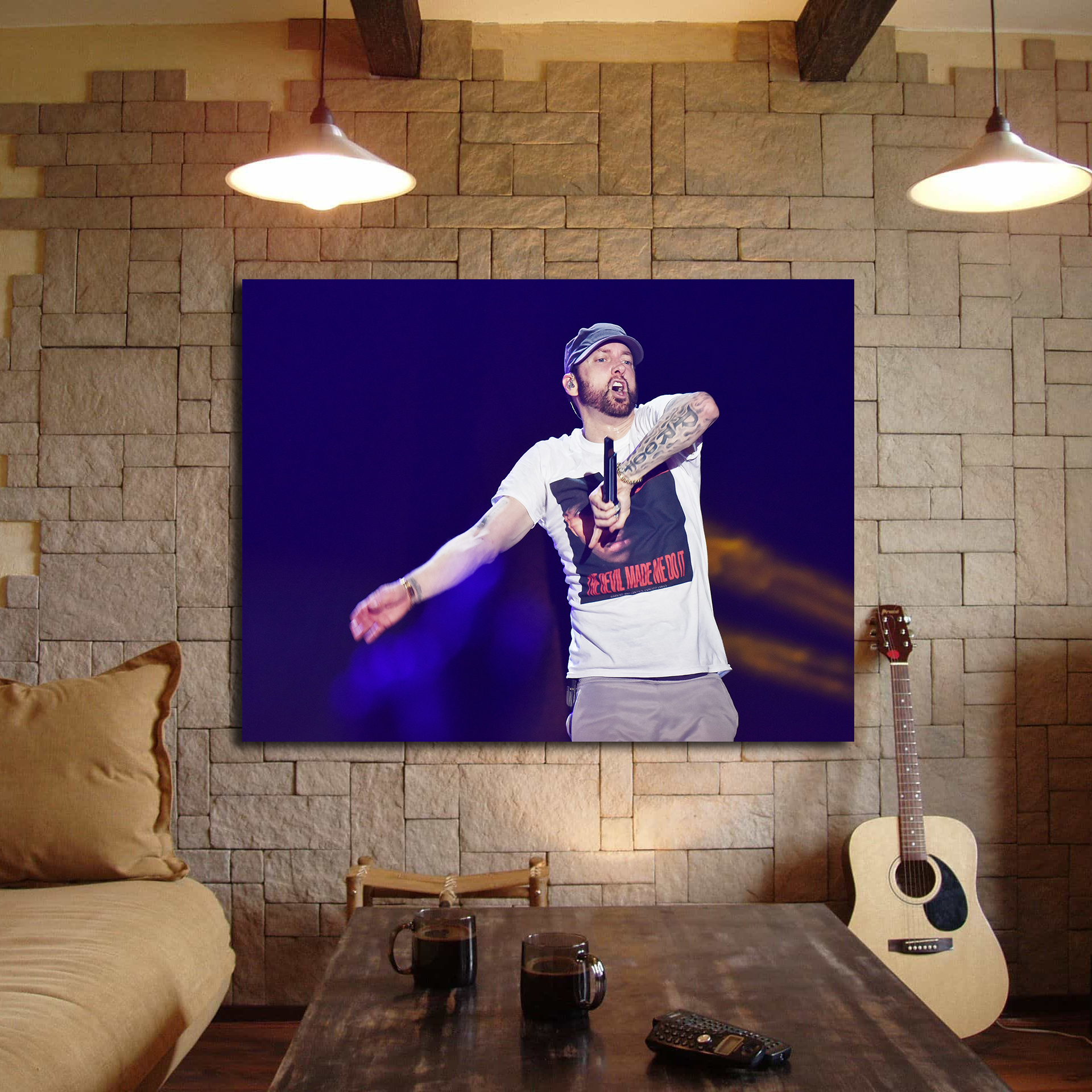 تابلو شاسی مدل eminem کد 23