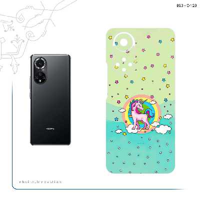 برچسب پوششی ماهوت مدل Rainbow unicorn adventure مناسب برای گوشی موبایل هوآوی Nova 9