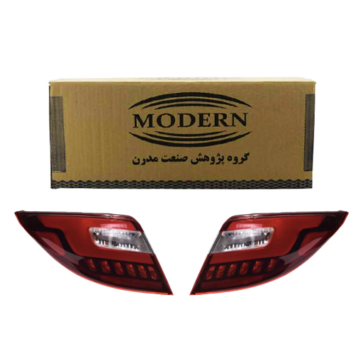 خرید چراغ عقب دنا پلاس مدرن با لامپ و LED (چپ و راست) | اتوموبی