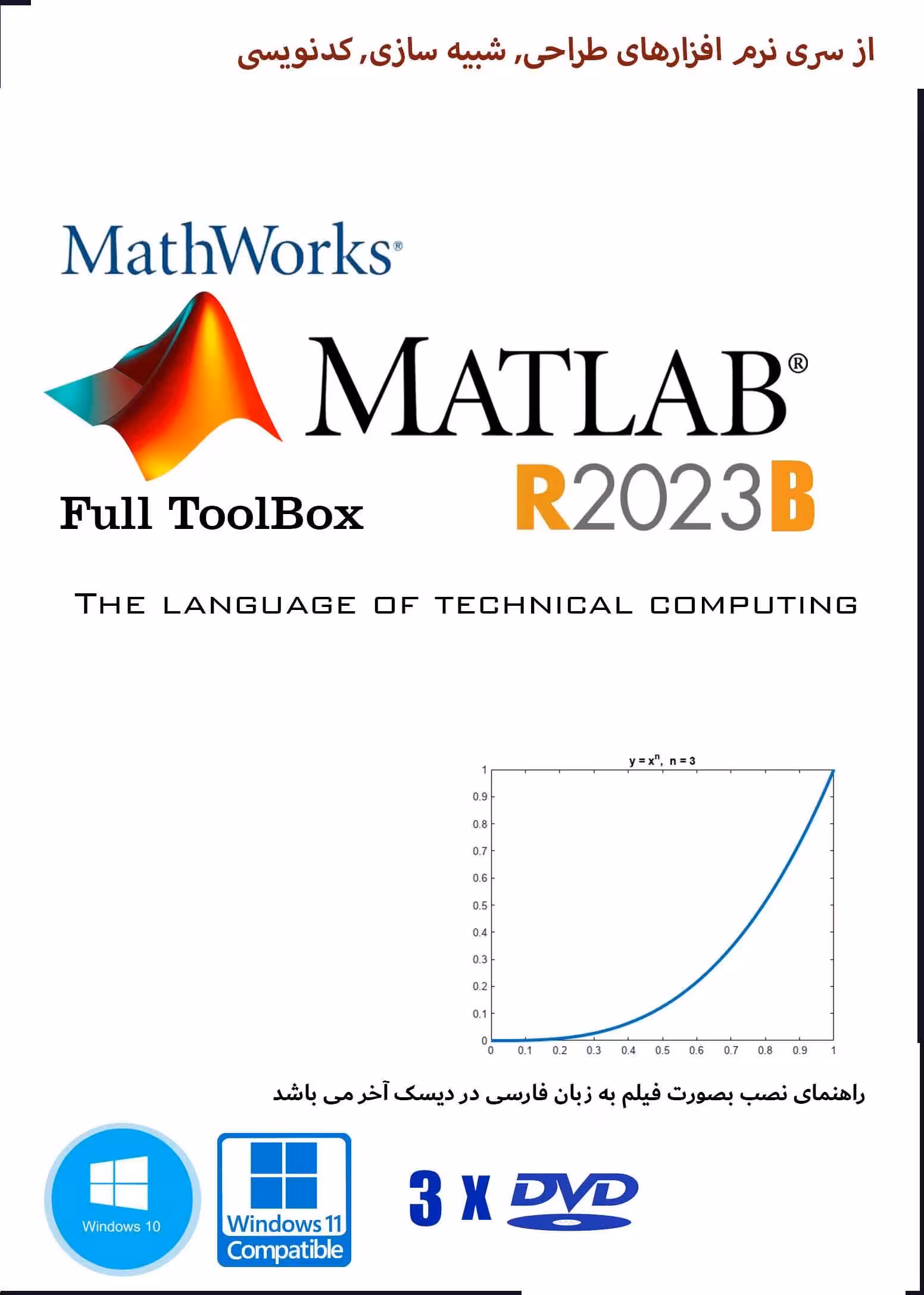 نرم افزار مهندسی Matlab R2023b