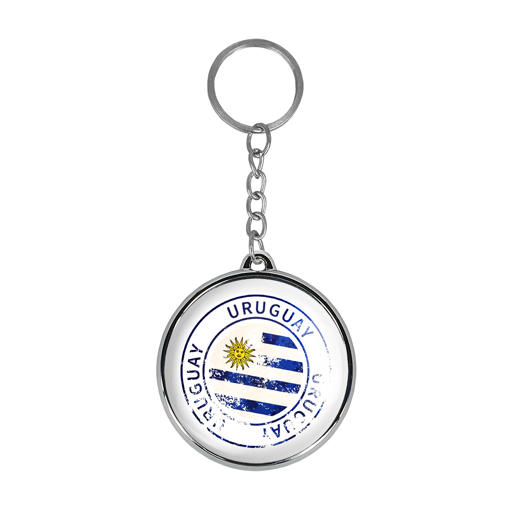 جاکلیدی خندالو طرح پرچم اروگوئه مدل دوطرفه کد 2056420568