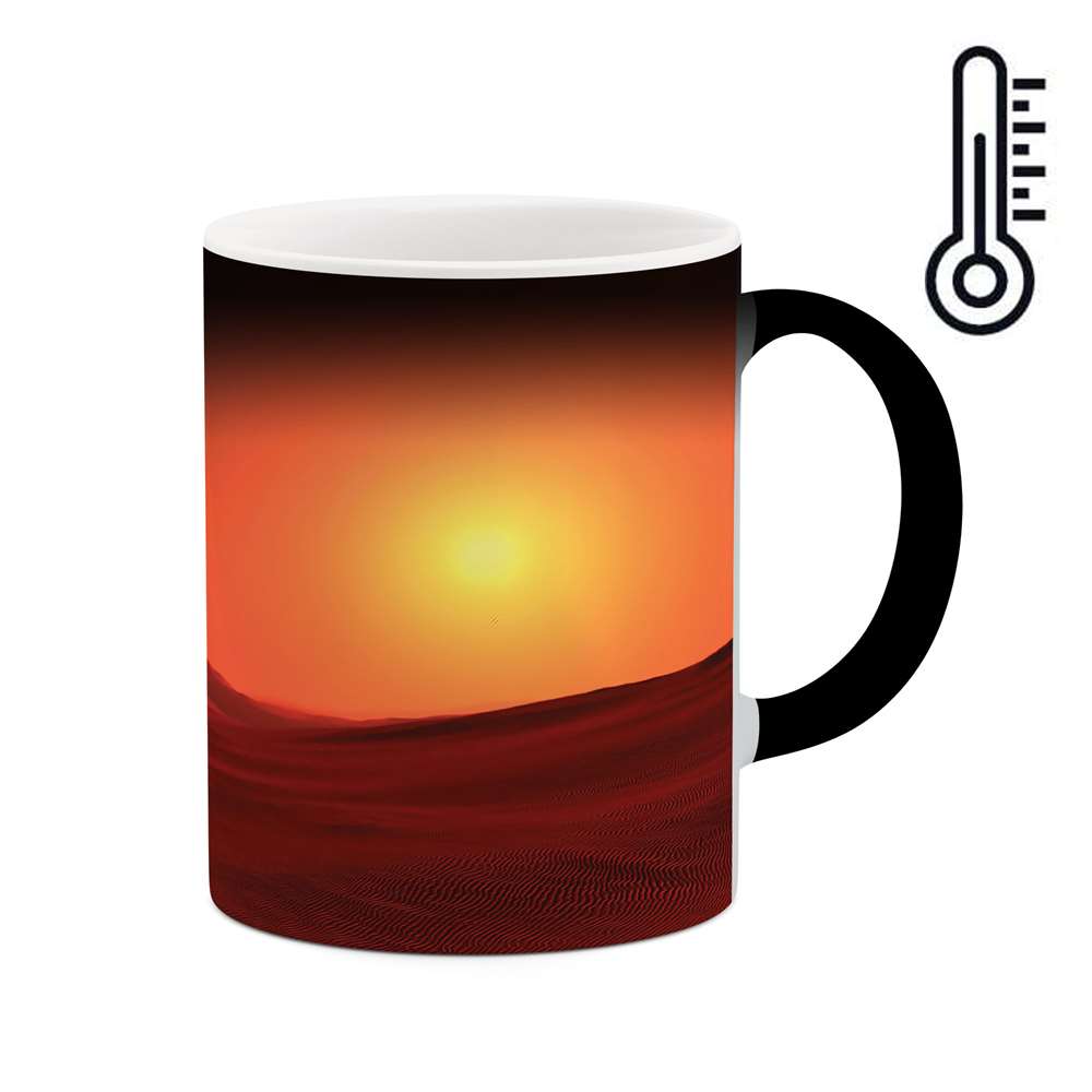 ماگ حرارتی طرح غروب مدل mgh02491