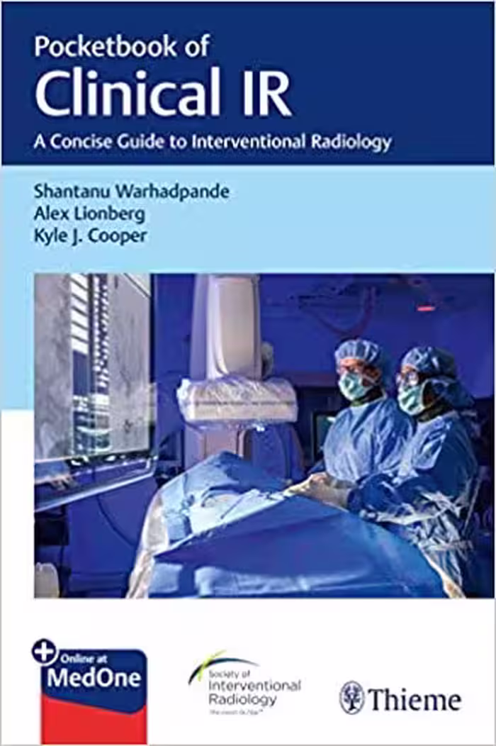 󾕇 دانلود کتاب Pocketbook Of Clinical Ir - A Concise Guide To Interventional Radiology, 2019 - دانلود کتاب های دانشگاهی