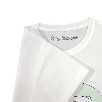 تی شرت بچگانه پرمانه طرح خرس های کله فندقی کد pmt.5579