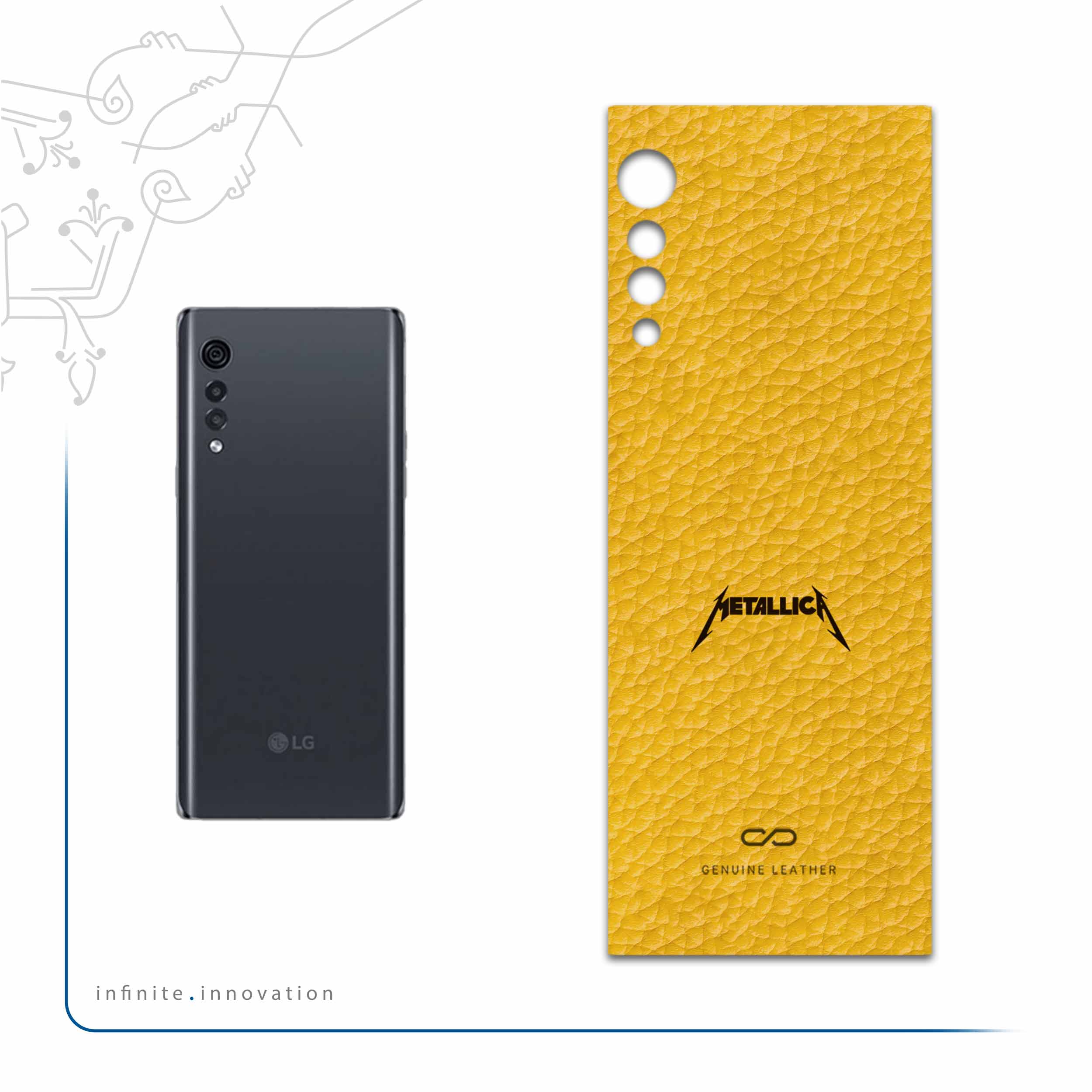 برچسب پوششی ماهوت مدل ML-MTLC مناسب برای گوشی موبایل ال جی Velvet 5G
