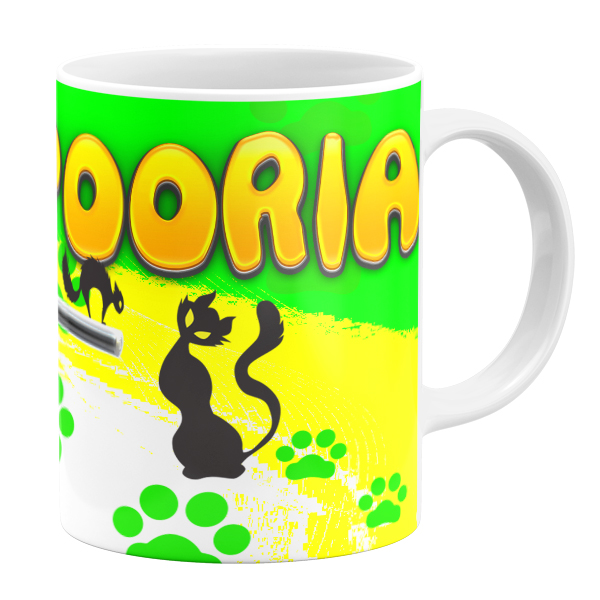 ماگ طرح cat noir مدل پوریا کد 54985196