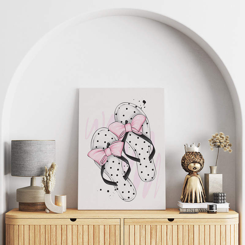 تابلو شاسی مدل صندل پاپیونی کد T320619 | دنیای قاب